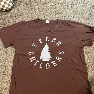 Brown Tyler Childers Graphic T-Shirt